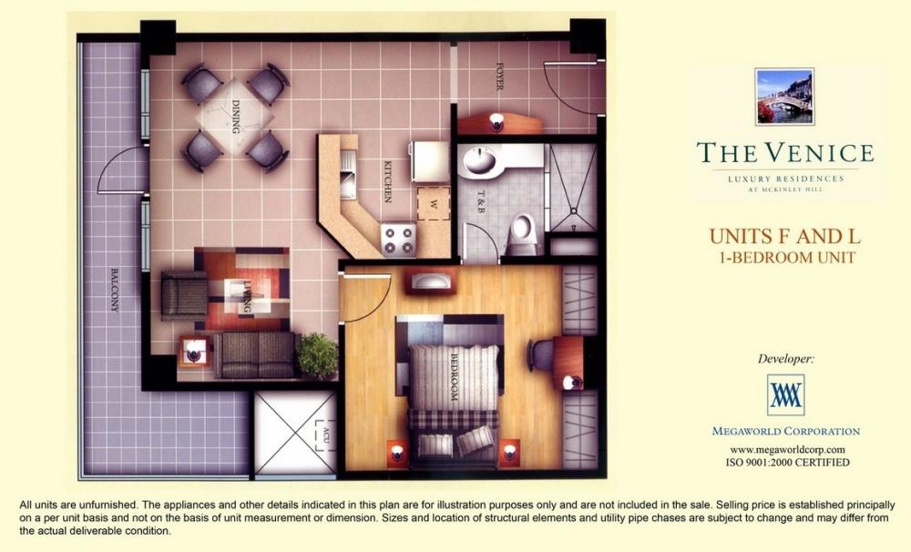 The Venice Luxury Residences Floor Plans | BGC Condo for Sale, Pre