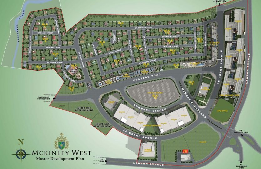 park mckinley west site development
