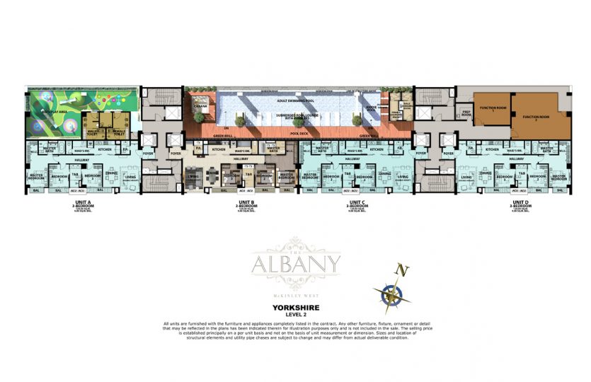 The Albany Yorkshire Tower Floor Plan