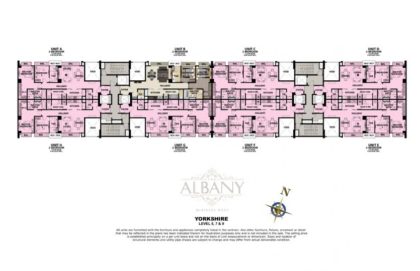 The Albany Yorkshire Tower Floor Plan
